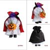 Halloween Headless Doll Halloween Gnome with Pumpkin and Vampires Cloak for Halloween Decorations