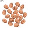 20pcs Foam Easter Eggs; Happy Easter Decorations; Painted Bird Pigeon Eggs; DIY Craft; Kids Gift; Home Decor; Easter Party Supplies