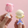 Silicone Ice Lattice Boat Shape DIY Children's Homemade Ice Cream Mold Ice Cream Chocolate Making Mold Removable Silicone Popsicle Molds;  Cute Ice Po