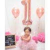 11pcs Boy Girl 1st Happy Birthday Balloons Set With Crown Number 1 Balloons Kids 1st Birthday Party Decoration DIY Crafts