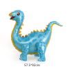 1pc Large 4D Dinosaur Foil Balloons Green Dinosaur Standing Dragon Birthday Party Decorations Kids Supplies Boy Toys Air Globos