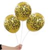 10PCS 12 Inch Animal Cow Tiger Leopard Zebra Paws Printed Round Latex Balloons party decor Kids Toys Thicken Globos