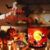 Led Light Halloween Pumpkin Bucket Halloween Candy Bags for Kids